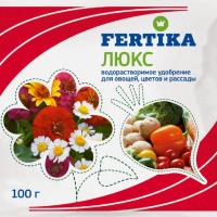 ФЕРТИКА ЛЮКС - для овощей, цветов и рассады 100 г