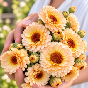 Calendula Эприкот Сан семян 10+
