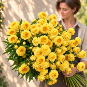 Helichrysum Золотой  - семян 200+